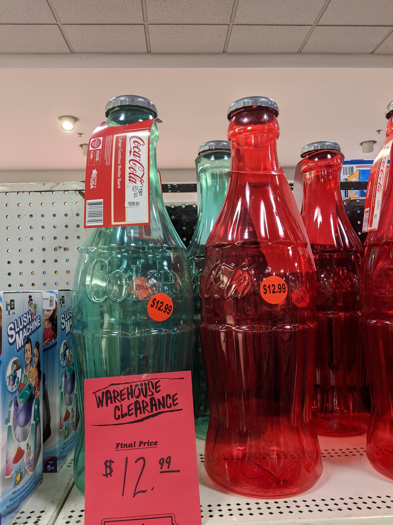 Giant Coca Cola Coin Bank - Outlet Deal – The Toys Outlet